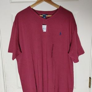 Polo Ralph Lauren T Shirt Red Blue Short Sleeve